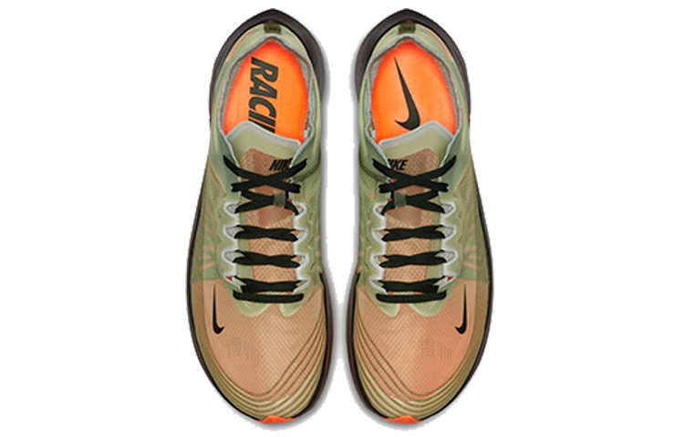 Мужские кроссовки Nike Zoom Fly 1 Zoom Fly SP Olive Black (темно-зеленые) — Тёмно-зелёный — фото 4