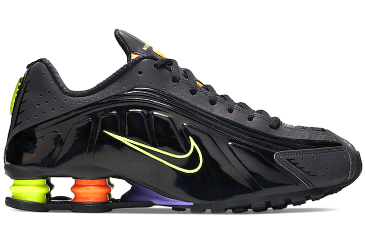 Мужские кроссовки Nike Shox R4 (черный) — Чёрный — фото 2