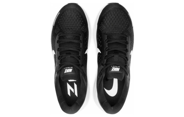 Мужские кроссовки Nike Zoom Structure 23 (черно-белый) — фото 3