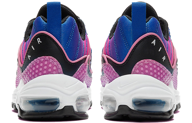 Женские кроссовки Nike Air Max 98 (сине-фиолетовые) — фото 4
