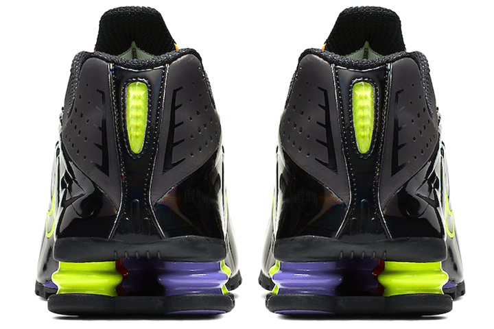 Мужские кроссовки Nike Shox R4 (черный) — Чёрный — фото 4
