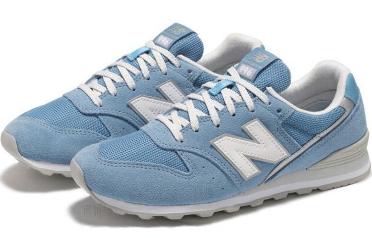 Женские кроссовки New Balance 996 (синие) — Синий — фото 2