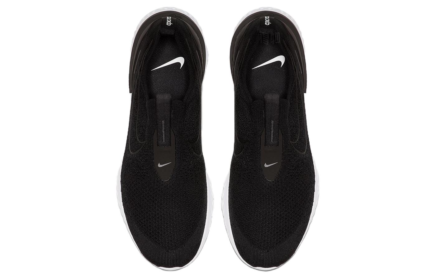 Кроссовки Nike Epic Phantom React Flyknit (черно-белый) — фото 3