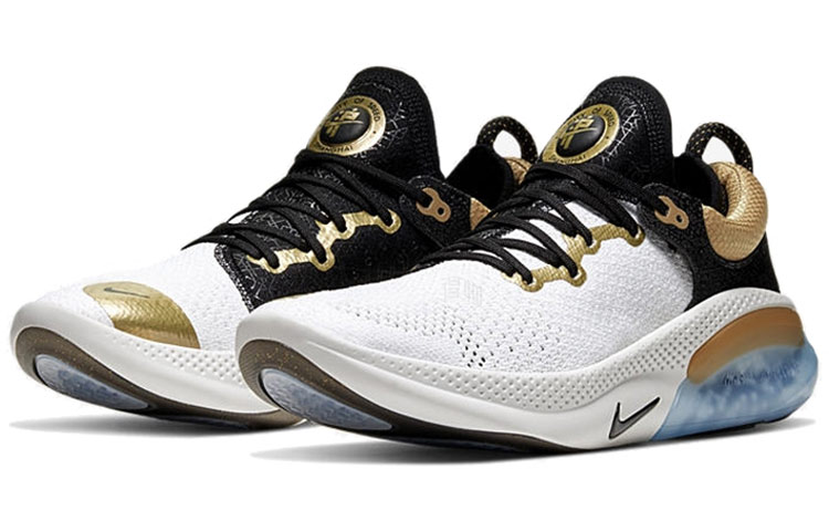 Кроссовки Nike Joyride Run 1 FK (бело-золотой) — Белыйзолотой — фото 3
