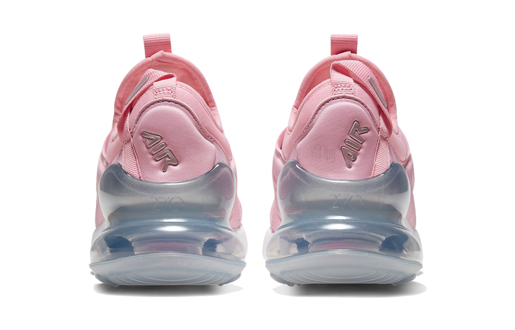 Женские кроссовки Nike Air Max 270 (розовые) — 粉色/白色/金属银 — фото 5