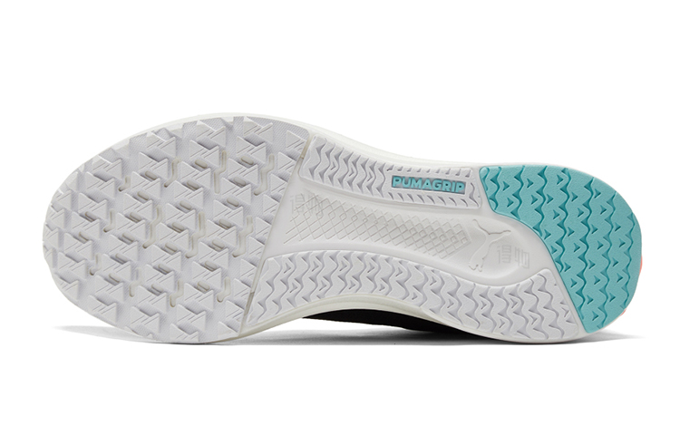 Женские кроссовки PUMA Velocity Nitro 1 (черно-бело-синие) — фото 6