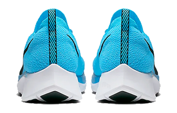 Мужские кроссовки Nike Zoom Fly 1 (сине-белые) — фото 4