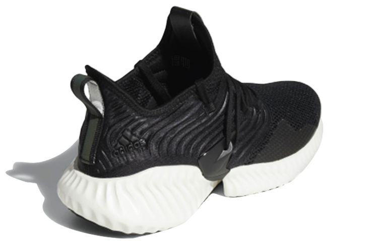 Кроссовки adidas AlphaBounce Instinct Cc (черно-белые) — Чёрный / белый — фото 4