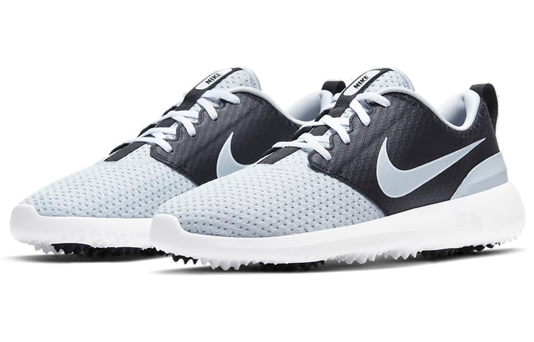 Мужские кроссовки Nike Roshe G (черно-серые) — Чёрный / серый — фото 3