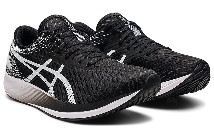 Женские кроссовки ASICS Hyper Speed 1 (черно-белый) — фото 3