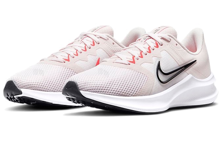 Женские кроссовки Nike Downshifter 11 (розово-черные) — Розовый / чёрный — фото 3