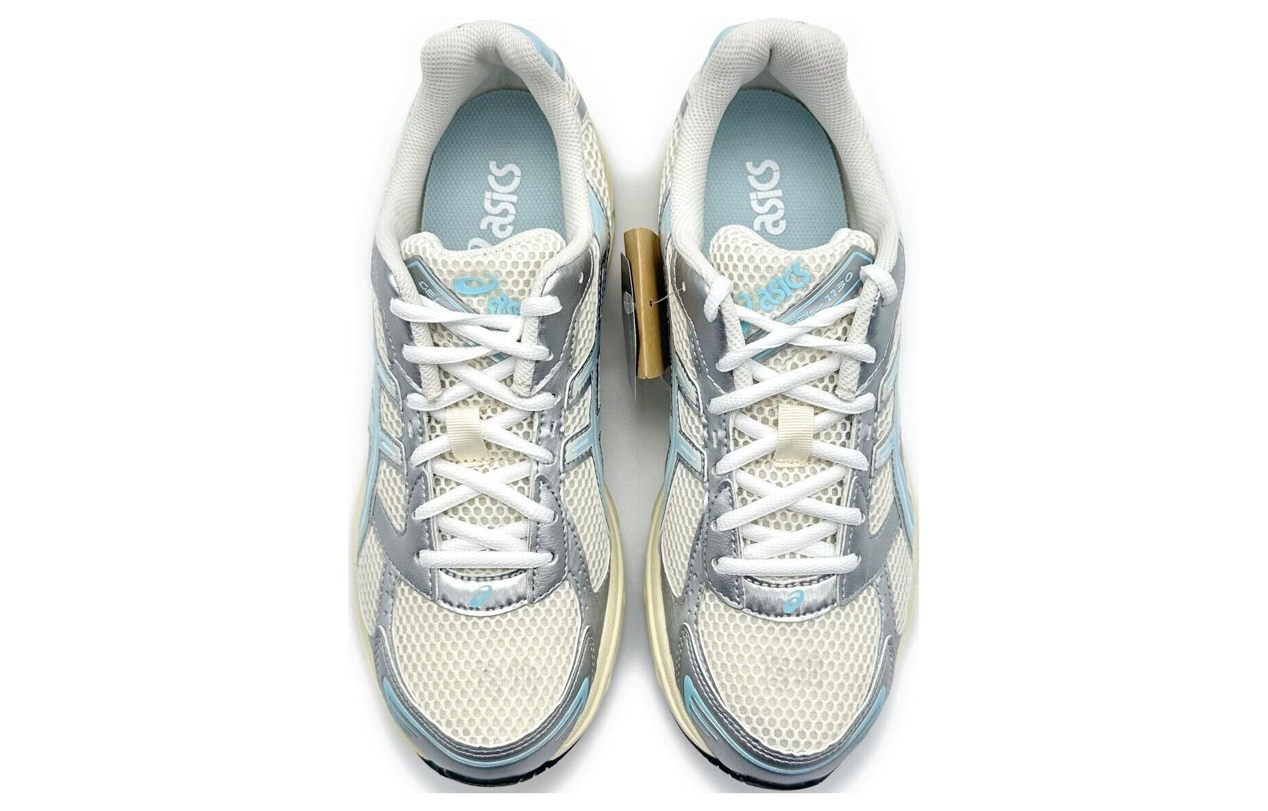 Мужские кроссовки ASICS (бело-голубые) — фото 3