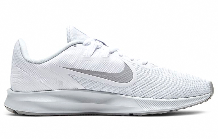 Женские кроссовки Nike Downshifter 9 (белые) — Белый — фото 2