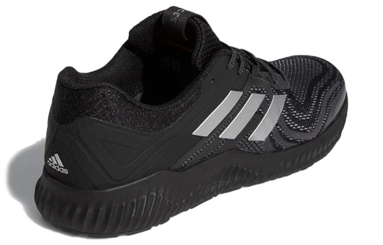 Кроссовки adidas Aerobounce St 2 (черно-серо-серебристые) — Чёрный / серый — фото 4