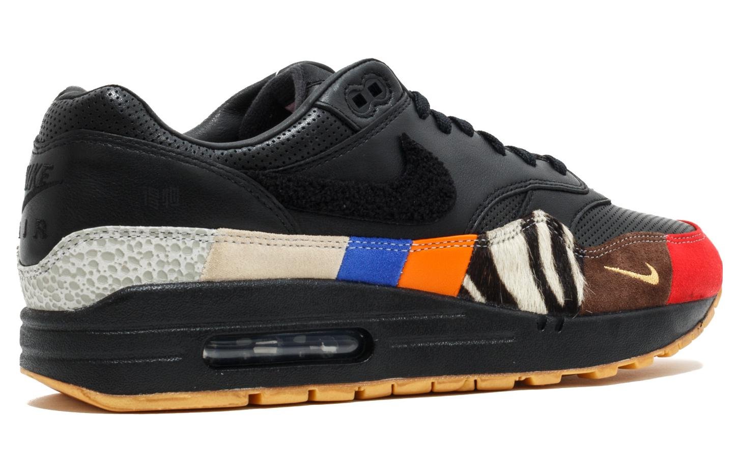 Кроссовки Nike Air Max 1 "Master" (черные) — фото 4