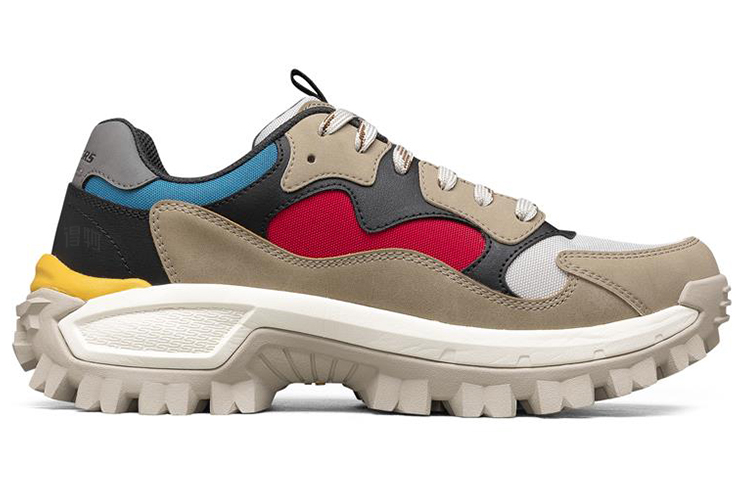 Мужские кроссовки Skechers Trekson (коричнево-синие) — фото 2