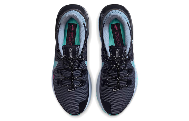 Женские кроссовки Nike Legend React 3 Shield (черно-синие) — фото 4