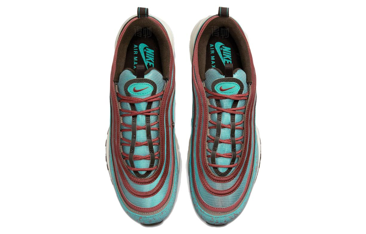 Мужские кроссовки Nike Nike Air Max 97 "Oxidized Bullet" Prm (синий / бурый) — фото 5