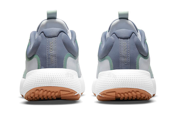 Женские кроссовки Nike React Escape Run 1 (бело-синие) — Серыйбелыйсиний — фото 5
