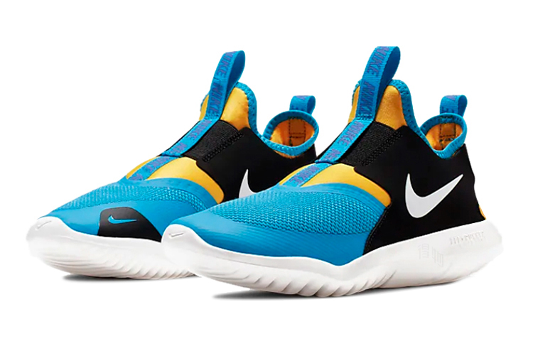 Женские кроссовки Nike Flex Runner (черно-синий) — фото 2