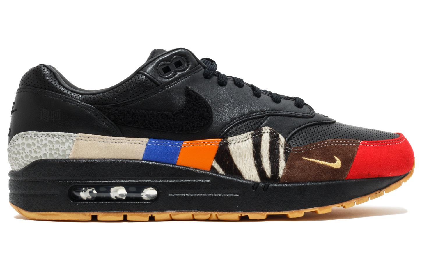 Кроссовки Nike Air Max 1 "Master" (черные) — фото 2
