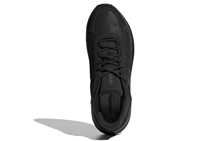 Мужские кроссовки adidas neo Cloudfoam Ozelle (черные) — 乌黑色 — фото 5