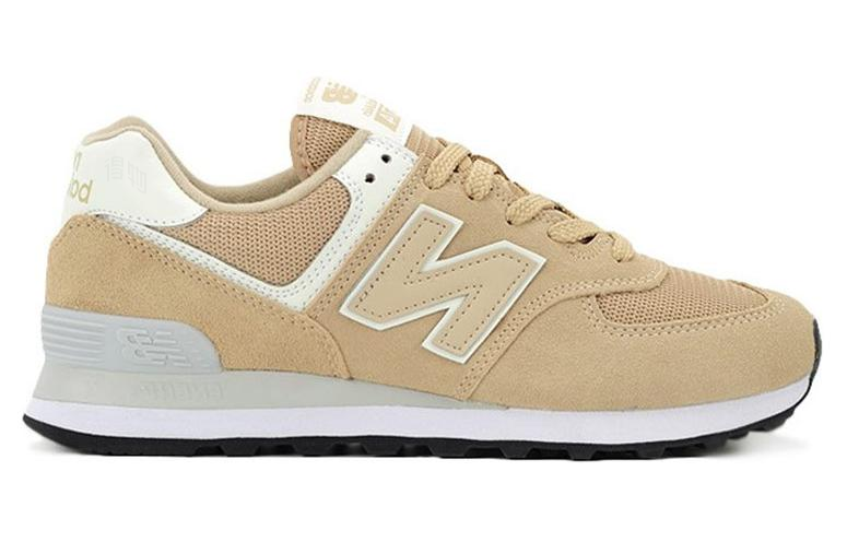 Кроссовки New Balance 574 (бежевый) — фото 2