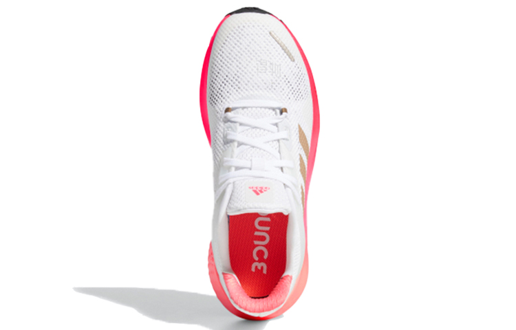Женские кроссовки adidas Alphatorsion (бело-розовые) — 白/铜/粉 — фото 5