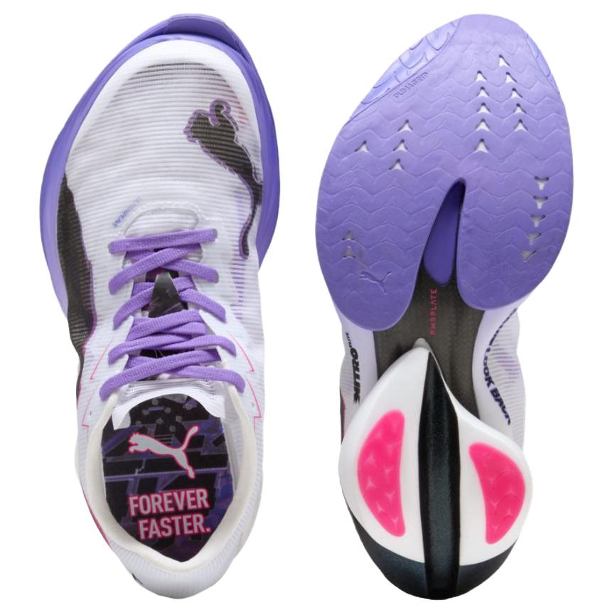 Женские кроссовки PUMA FAST-R NITRO Elite 3 (белые) — Белый — фото 4