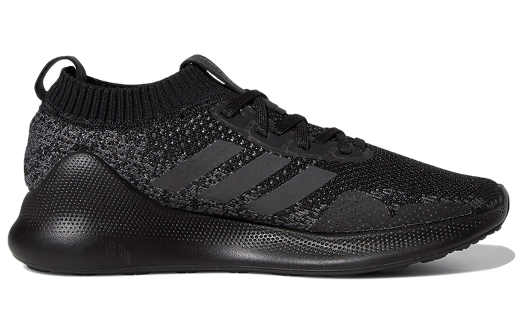 Женские кроссовки adidas Purebounce+ (черные) — Чёрный — фото 2