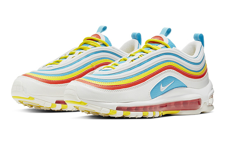 Женские кроссовки Nike Air Max 97 "Summit White" (голубые) — фото 3