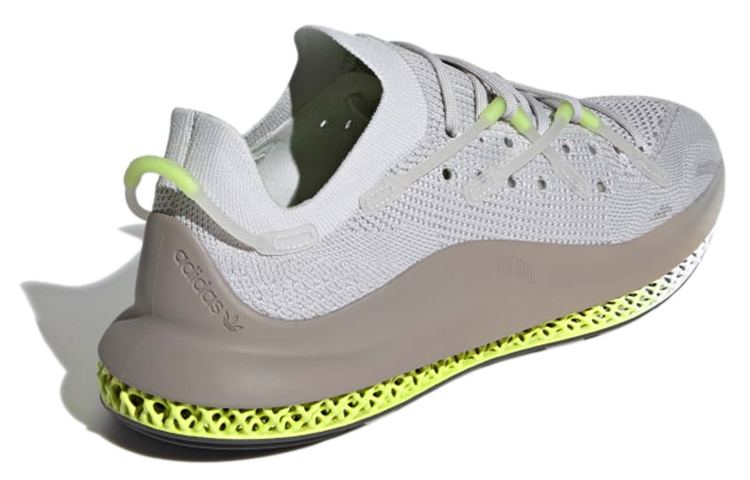 Кроссовки adidas originals I-4D Fusio (серый) — Серый / жёлтый — фото 4