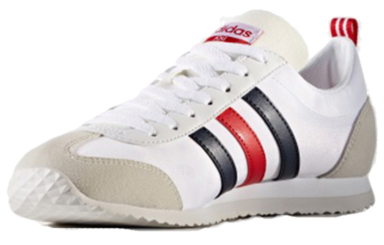 Кроссовки adidas neo VS JOG (бело-красно-синие) — фото 3