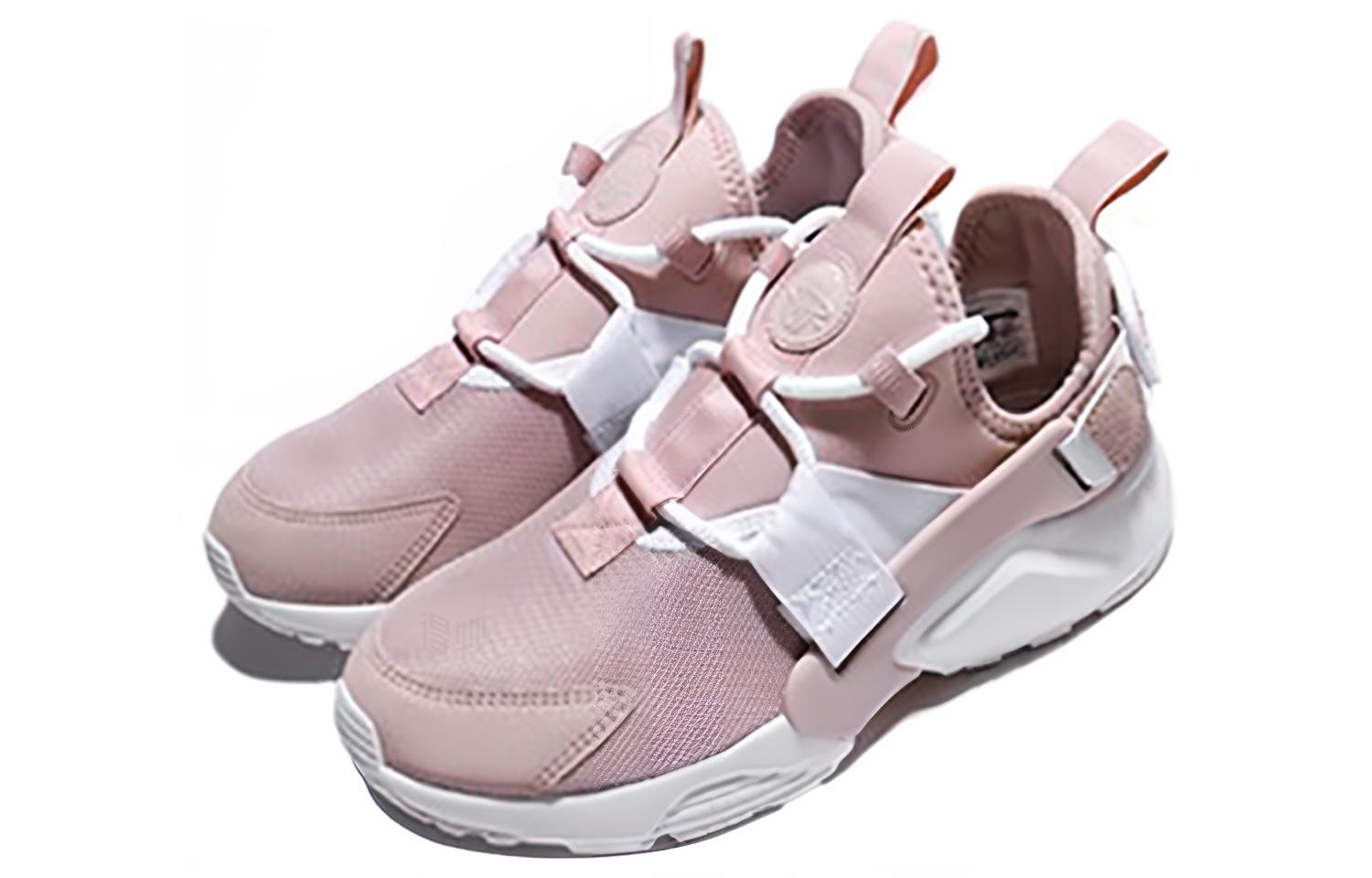 Женские кроссовки Nike Air Huarache (розовые) — фото 3