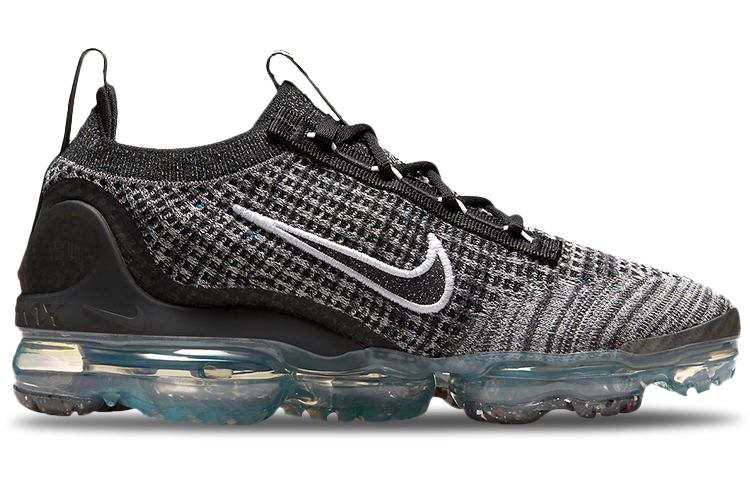 Женские кроссовки Nike TPU (черно-белые) — Чёрный / белый — фото 2