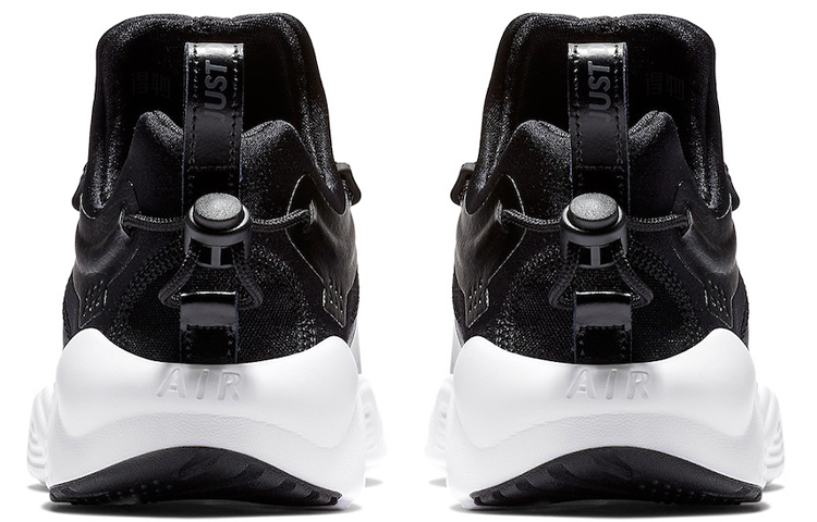 Женские кроссовки Nike Air Huarache (черно-белые) — Чёрныйбелый — фото 5