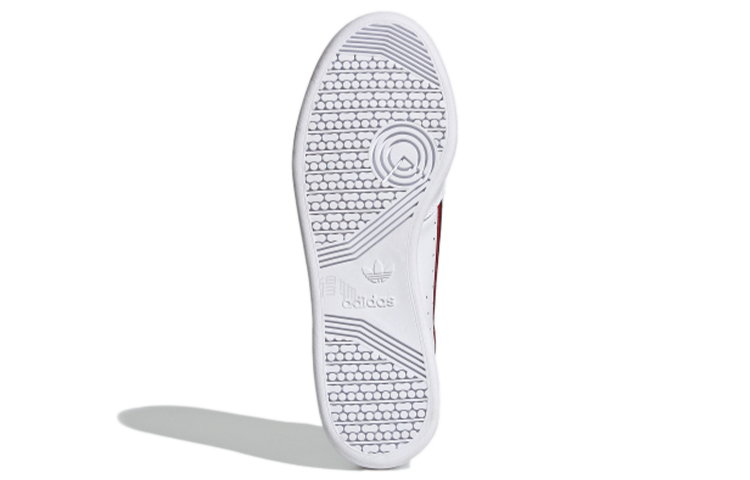 Кеды adidas originals Continental 80 (бело-красно-черные) — Белый / красный / чёрный — фото 6