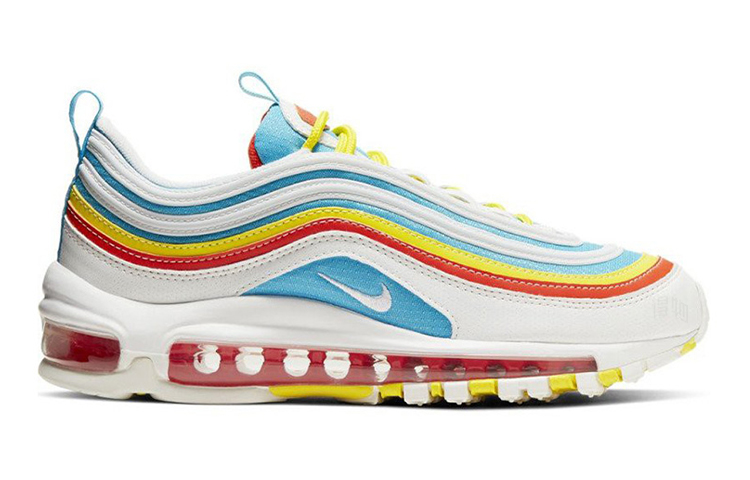 Женские кроссовки Nike Air Max 97 "Summit White" (голубые) — фото 2