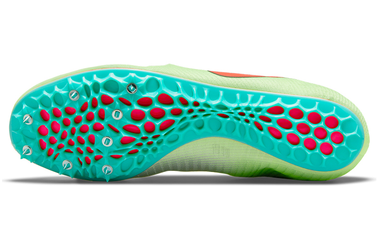 Кроссовки Nike JA Fly 3 (зеленые/красные/синие) — Зелёный / красный / синий — фото 6