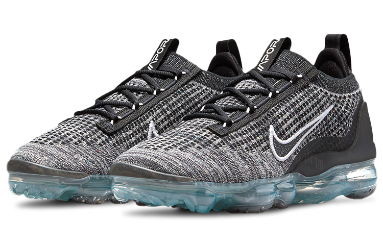 Женские кроссовки Nike TPU (черно-белые) — Чёрный / белый — фото 3