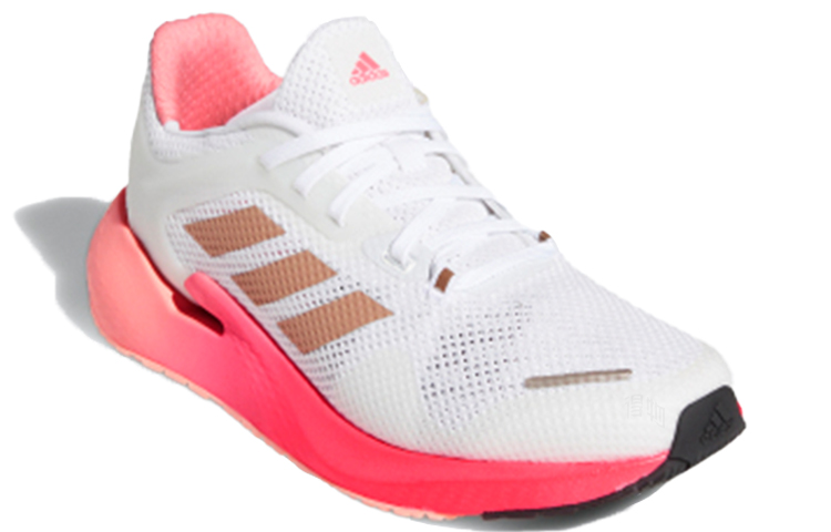 Женские кроссовки adidas Alphatorsion (бело-розовые) — 白/铜/粉 — фото 3
