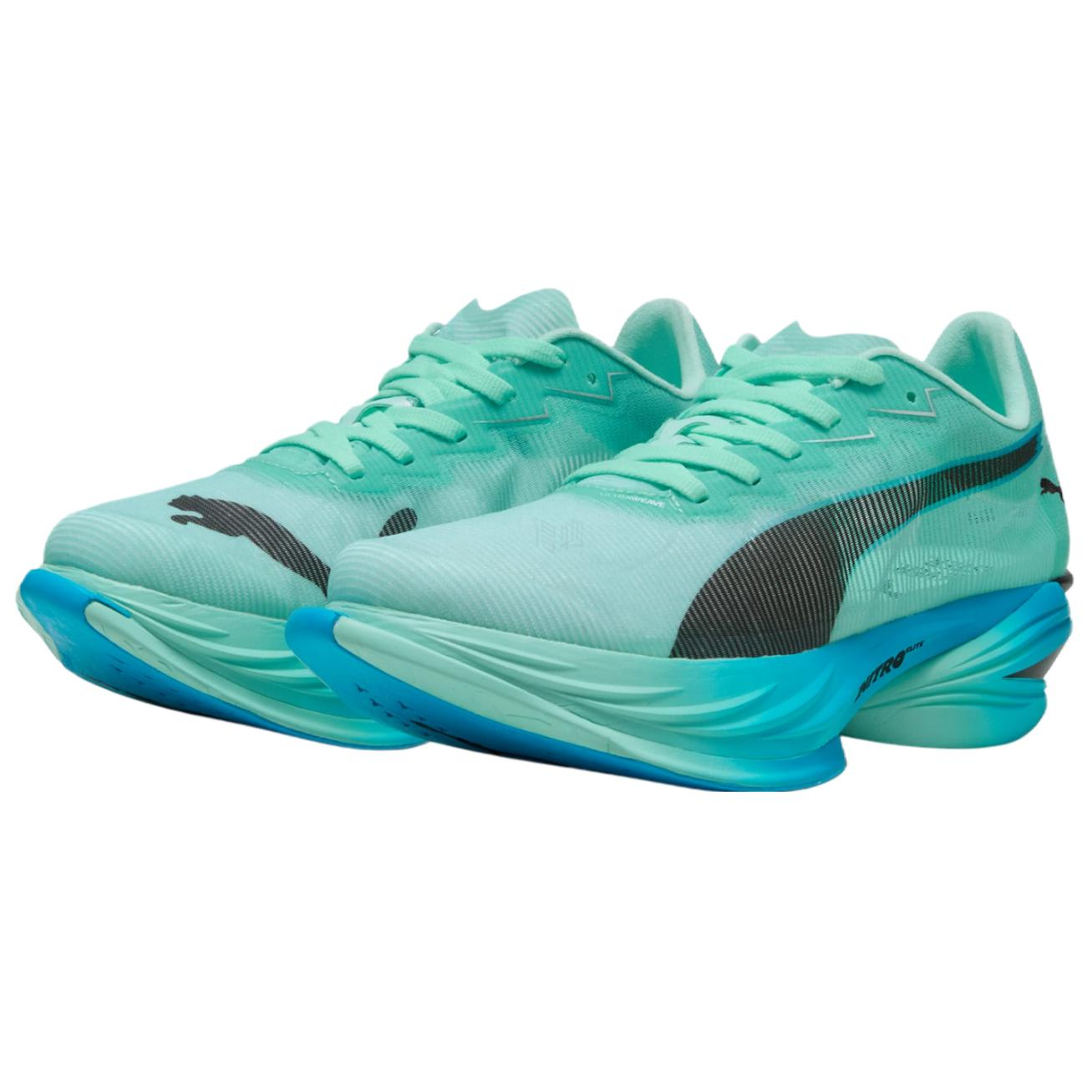 Женские кроссовки PUMA Fast-R Nitro Elite 3 (зеленые) — фото 3