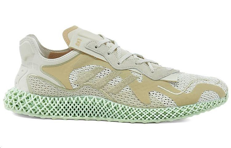 Мужские кроссовки adidas 4D Dune (зеленые) — фото 2