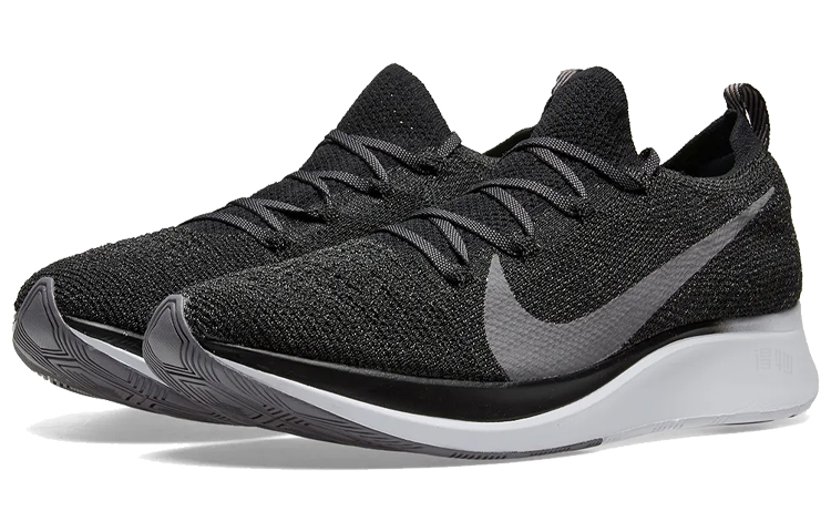 Мужские кроссовки Nike Zoom Fly 1 OG (черно-белые) — Чёрный / белый — фото 2