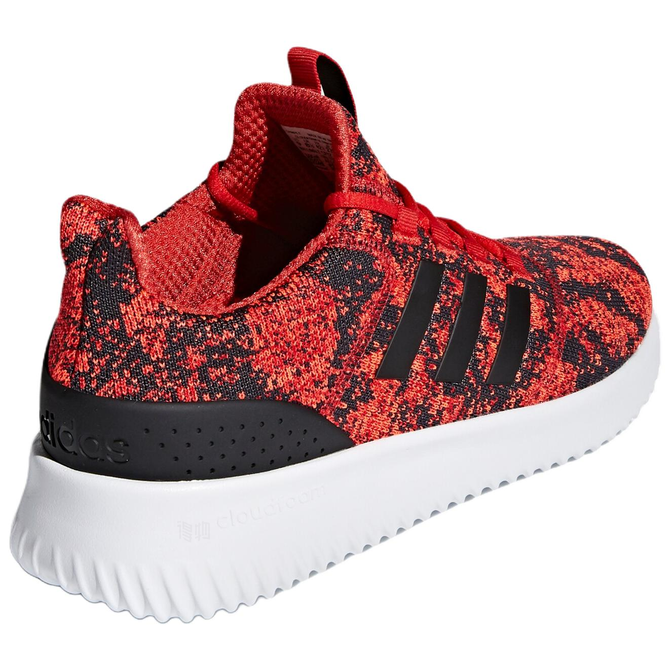 Мужские кроссовки adidas neo Cloudfoam ultimate (красные) — фото 5