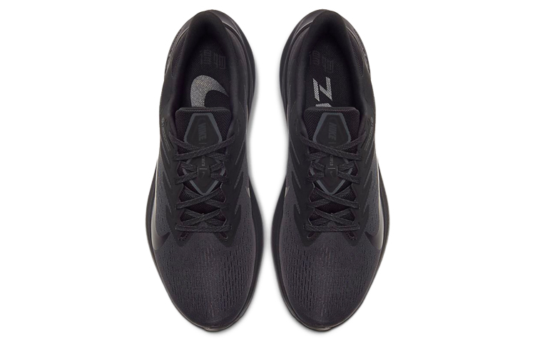 Мужские кроссовки Nike Zoom Winflo 7 (черные) — Чёрный — фото 4