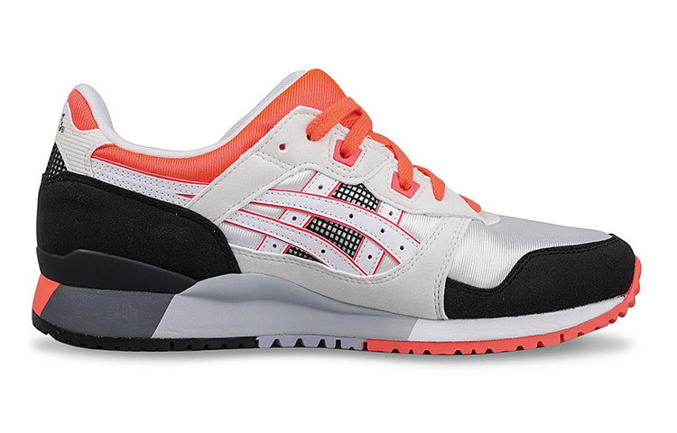 Мужские кроссовки ASICS Gel-Lyte 3 OG (красно-белые) — фото 2
