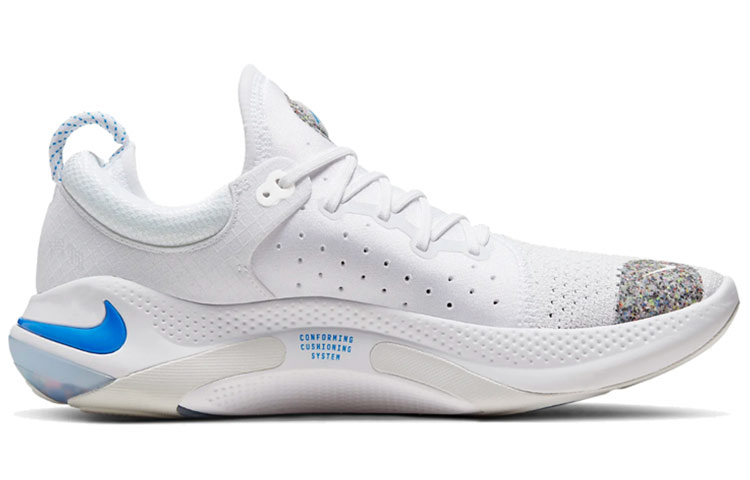 Мужские кроссовки Nike Joyride Run 1 FK (бело-синий) — Белый / светло-синий — фото 2