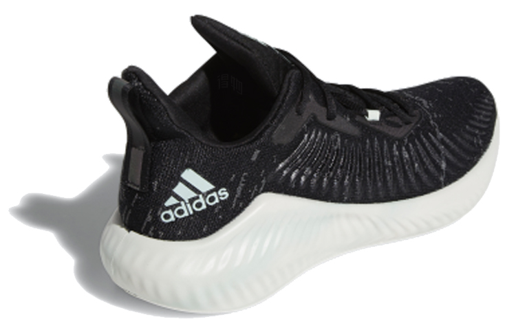Мужские кроссовки adidas AlphaBounce (черно-белые) — фото 4