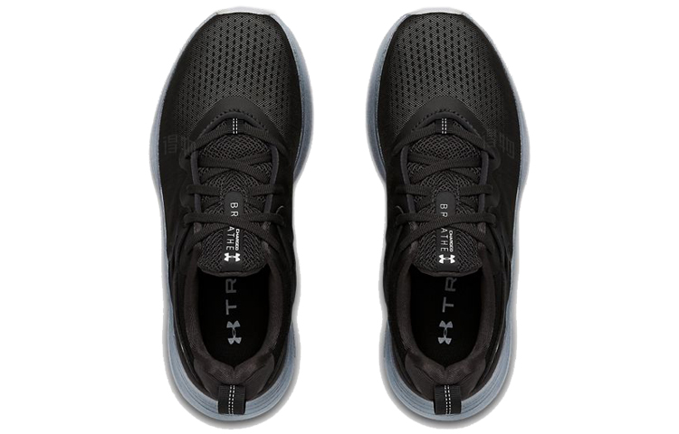 Женские кроссовки Under Armour Charged Breathe Tr 2 (черные) — фото 3